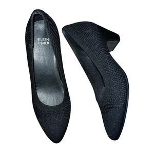 Eileen Fisher Kiss Stretch Knit Pumps size 8